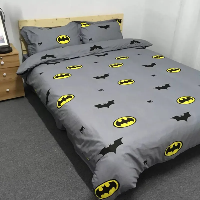 Фото Комплект постельного белья для мальчиков с Бэтменом/детский - купить