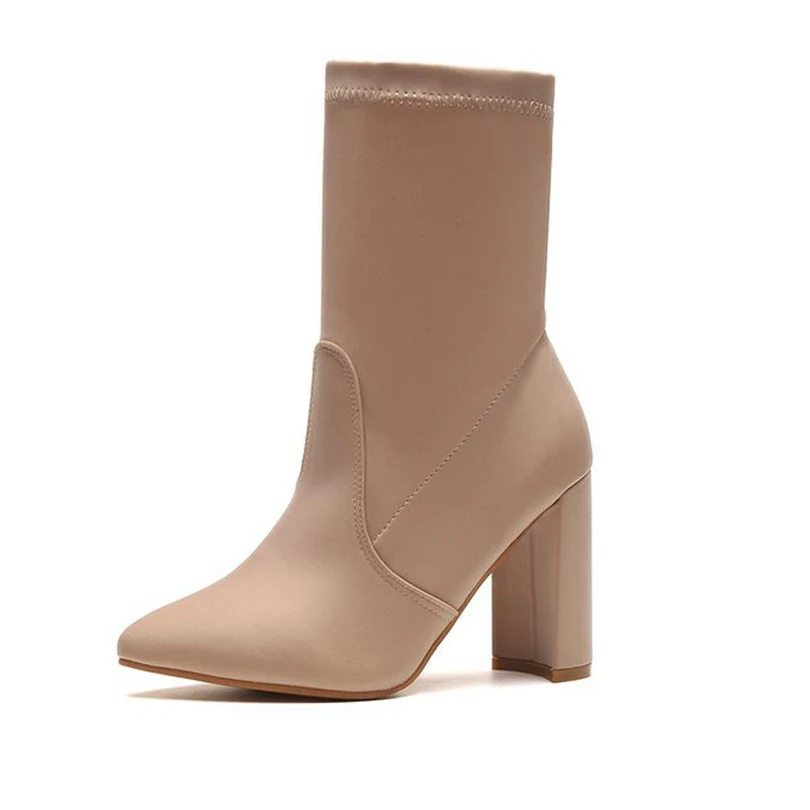 Fashion Style Winter And Satin Women Black Boots High Heels Champagne Round Toes Purple Shoes For Women Big Size Autumn Winter
Fashion Style Winter And Satin Women Black Boots High Heels Champagne Round Toes Purple Shoes For Women Big Size Autumn Winter