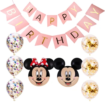 Mickey minnie decoration foil balloons carton Minnie mouse birthday party supplies latex confetti de mariage baby shower balls
Mickey minnie decoration foil balloons carton Minnie mouse birthday party supplies latex confetti de mariage baby shower balls