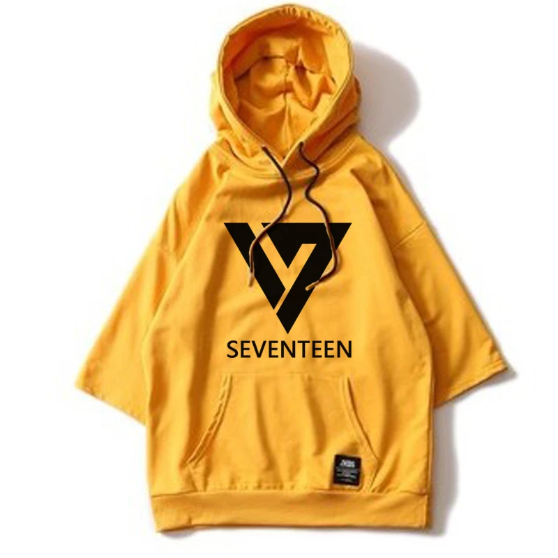 Kpop SEVENTEEN Album Hoodie Loose Hoodies Clothes Pullover Printed Three Quarter Sleeves Sweatshirts WY553
Kpop SEVENTEEN Album Hoodie Loose Hoodies Clothes Pullover Printed Three Quarter Sleeves Sweatshirts WY553