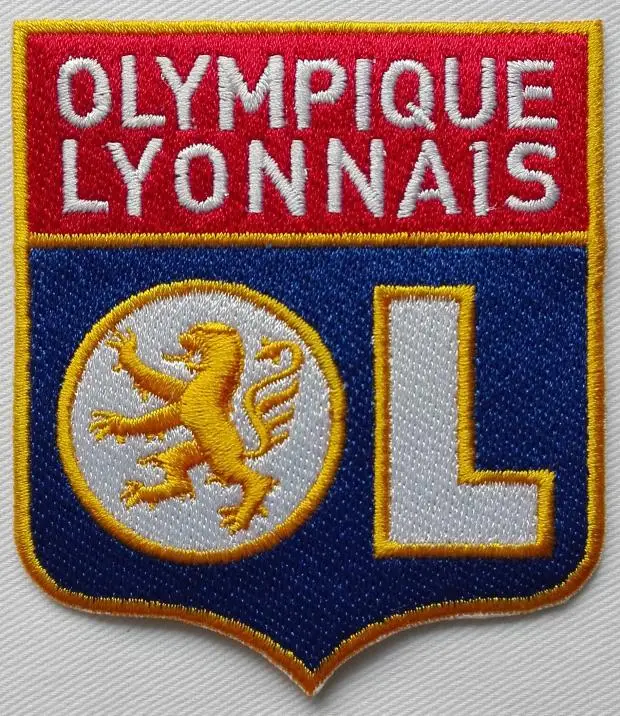 2pcs Football soccer fussball club Team Olympique Lyon-nais Lyon logo iron on Patch Aufnaeher Applique Buegelbild Embroidered
2pcs Football soccer fussball club Team Olympique Lyon-nais Lyon logo iron on Patch Aufnaeher Applique Buegelbild Embroidered