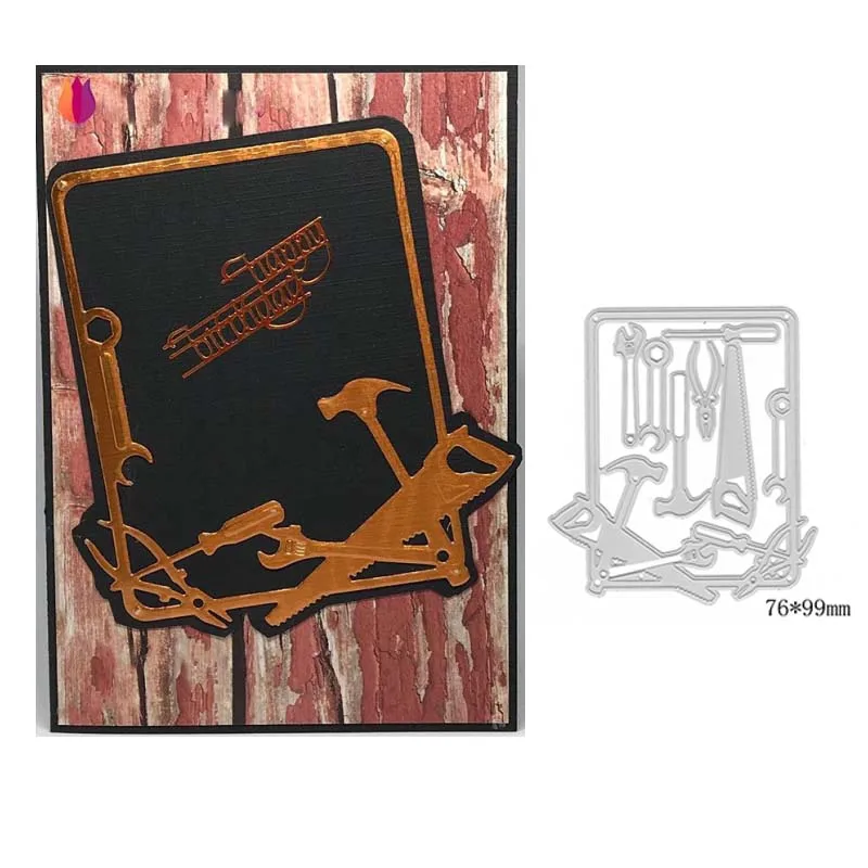 Saw Hammer Tools Metal Cutting Dies Stencils For DIY Scrapbooking Album Decoration Embossing Paper Cards Craft Die Cut New 2019
Saw Hammer Tools Metal Cutting Dies Stencils For DIY Scrapbooking Album Decoration Embossing Paper Cards Craft Die Cut New 2019