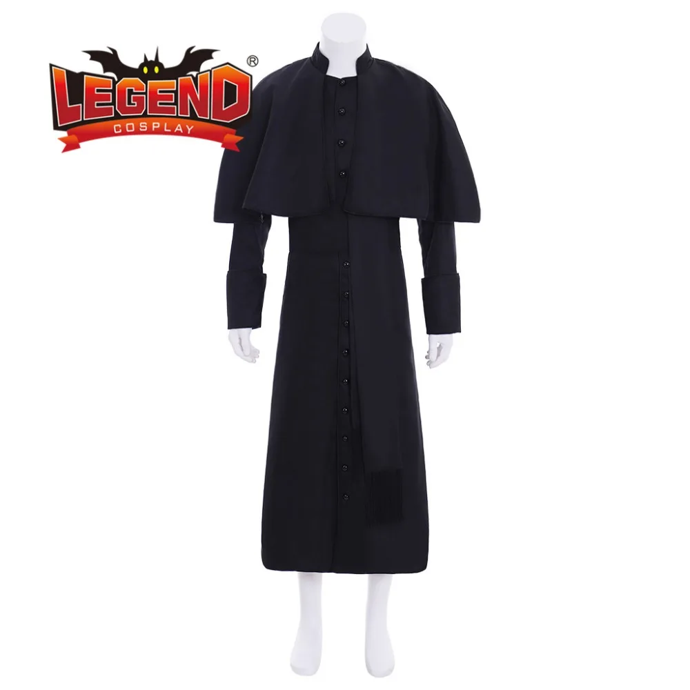 Roman Soutane Cassock костюм, наряд средневекового духовника халат Cassock карнавальный костюм на заказ
Roman Soutane Cassock костюм, наряд средневекового духовника халат Cassock карнавальный костюм на заказ