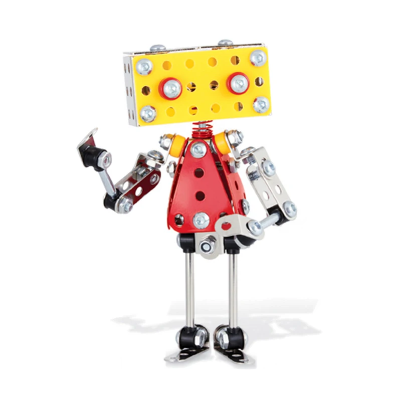 Robot Model Building Kits Metal Toy & Hobbies Colorful Educational Toys For Children Kid
Robot Model Building Kits Metal Toy & Hobbies Colorful Educational Toys For Children Kid