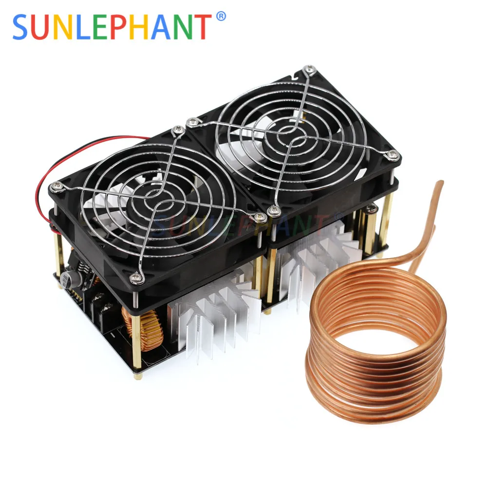 2000W ZVS Induction Heating Board induction heater Module Flyback Driver Heater Good Heat Dissipation 180*90*80mm + Coil
2000W ZVS Induction Heating Board induction heater Module Flyback Driver Heater Good Heat Dissipation 180*90*80mm + Coil