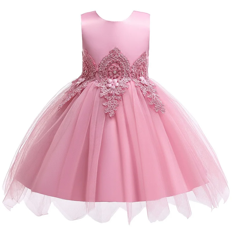 child Infant summer baptism clothing girl lace birthday party dress children's back V-neck big bow sweet princess dress
child Infant summer baptism clothing girl lace birthday party dress children's back V-neck big bow sweet princess dress