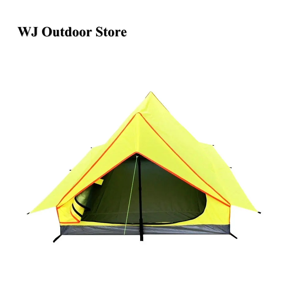 WJ Outdoor Trekker tent 2 person Double Layer Rodless 1.85kg Ultralight A Tent SNZP018 for hiking,Backpacking camping
WJ Outdoor Trekker tent 2 person Double Layer Rodless 1.85kg Ultralight A Tent SNZP018 for hiking,Backpacking camping