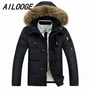 Men's winter white duck down thick down jacket for men's new down fur collar for men free shipping
Men's winter white duck down thick down jacket for men's new down fur collar for men free shipping