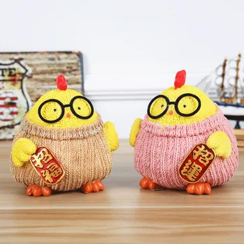 Lovely night light joy chicken piggy little hen young baby animal years gift ornaments piggy bank
Lovely night light joy chicken piggy little hen young baby animal years gift ornaments piggy bank