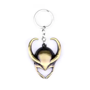 Thor Loki Helmet Keychain Marvel The Avengers Jewelry Metal Pendant Key Rings Women Men Car Key Chain Action Figure Cosplay Toys
Thor Loki Helmet Keychain Marvel The Avengers Jewelry Metal Pendant Key Rings Women Men Car Key Chain Action Figure Cosplay Toys