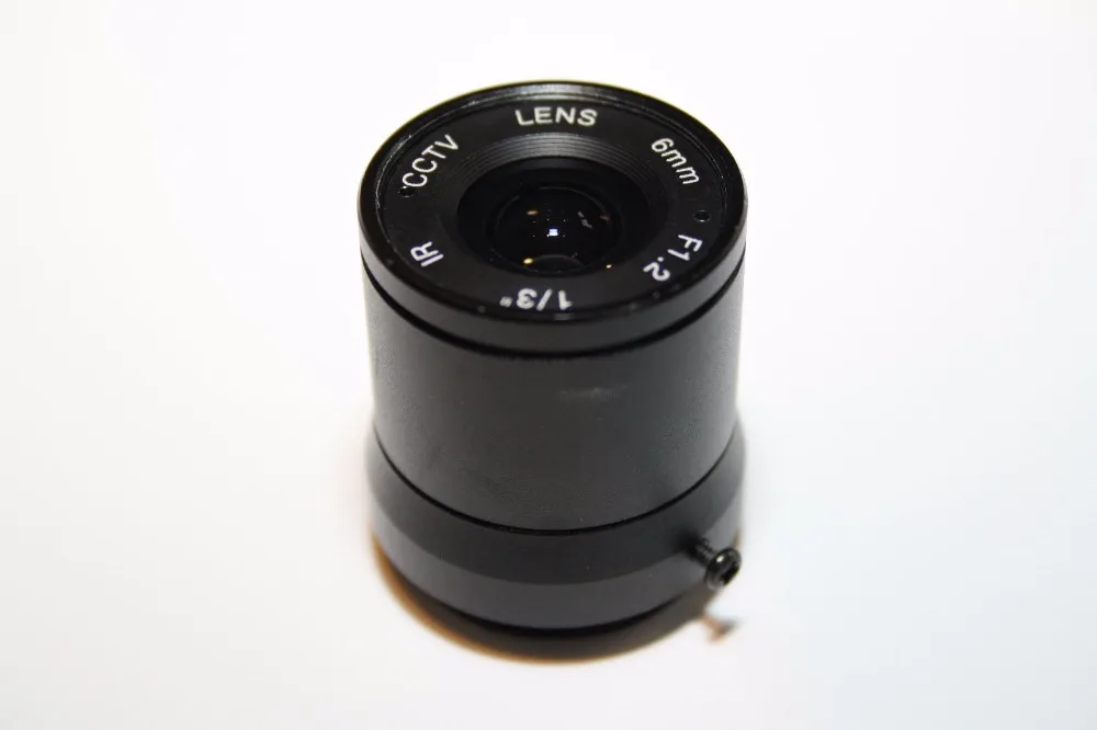 6 мм исправлена ирис CS горе инфракрасный видеонаблюдения объектив для камеры |