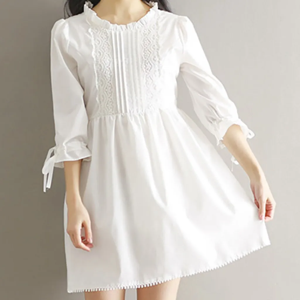 Summer White Dress Lovely Sweet Girl Japanese Style Lace Dress Summer White Kleiden Vestu abito Aodach aty Mavazi #N45
Summer White Dress Lovely Sweet Girl Japanese Style Lace Dress Summer White Kleiden Vestu abito Aodach aty Mavazi #N45