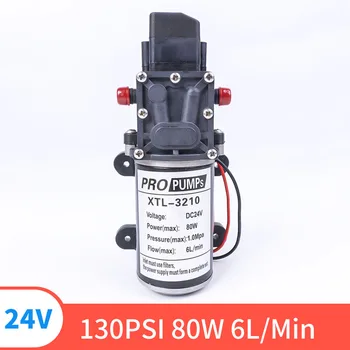 DC 24V 130PIS 80W 6L / Min High Quality Small Safety hHigh Pressure Miniature Diaphragm Self-priming Pump For Liquid Filling 
DC 24V 130PIS 80W 6L / Min High Quality Small Safety hHigh Pressure Miniature Diaphragm Self-priming Pump For Liquid Filling