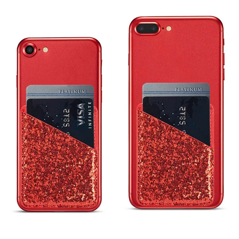 Luxury Bling Sequins Leather Card Holder Sticker For IPhone X XS Max 8 Plus Huawei P20 Lite Oneplus 6 Case
Luxury Bling Sequins Leather Card Holder Sticker For IPhone X XS Max 8 Plus Huawei P20 Lite Oneplus 6 Case