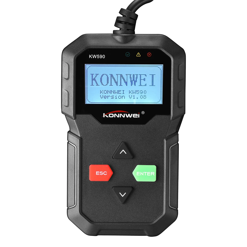 KW590 ODB2 Automotive Scanner OBD Diagnostic Scanner in Russian Car Code Reader Auto Scanner Better ELM327 DY306
KW590 ODB2 Automotive Scanner OBD Diagnostic Scanner in Russian Car Code Reader Auto Scanner Better ELM327 DY306
