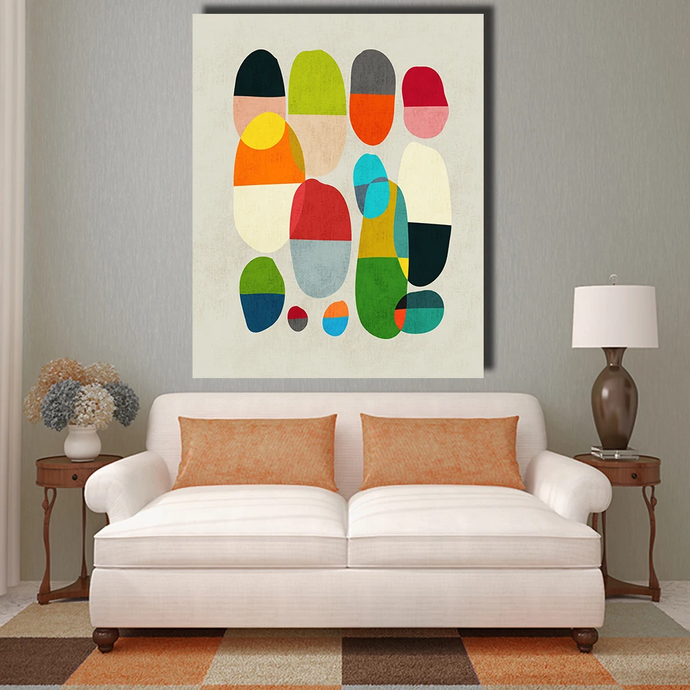 Home Decorations Color Block Oil Paintings Style Pictures on Canvas Wall Art for Living Room Bedroom
Home Decorations Color Block Oil Paintings Style Pictures on Canvas Wall Art for Living Room Bedroom