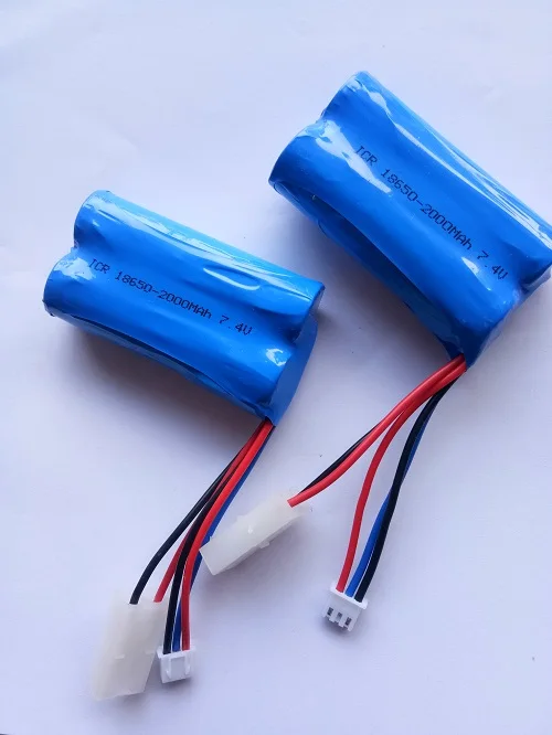 7.4V 2000mAh 18650 LI-ion battery with Tamiya plug for meizhi 2856 high speed RC truck 2PCS
7.4V 2000mAh 18650 LI-ion battery with Tamiya plug for meizhi 2856 high speed RC truck 2PCS