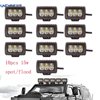 10pcs 15W 3 Inch LED Work Light Car Spot Flood Offroad 4WD 4X4 led Bar Fog Light for Truck SUV Pickup Camper Trailer 12v 24v
10pcs 15W 3 Inch LED Work Light Car Spot Flood Offroad 4WD 4X4 led Bar Fog Light for Truck SUV Pickup Camper Trailer 12v 24v