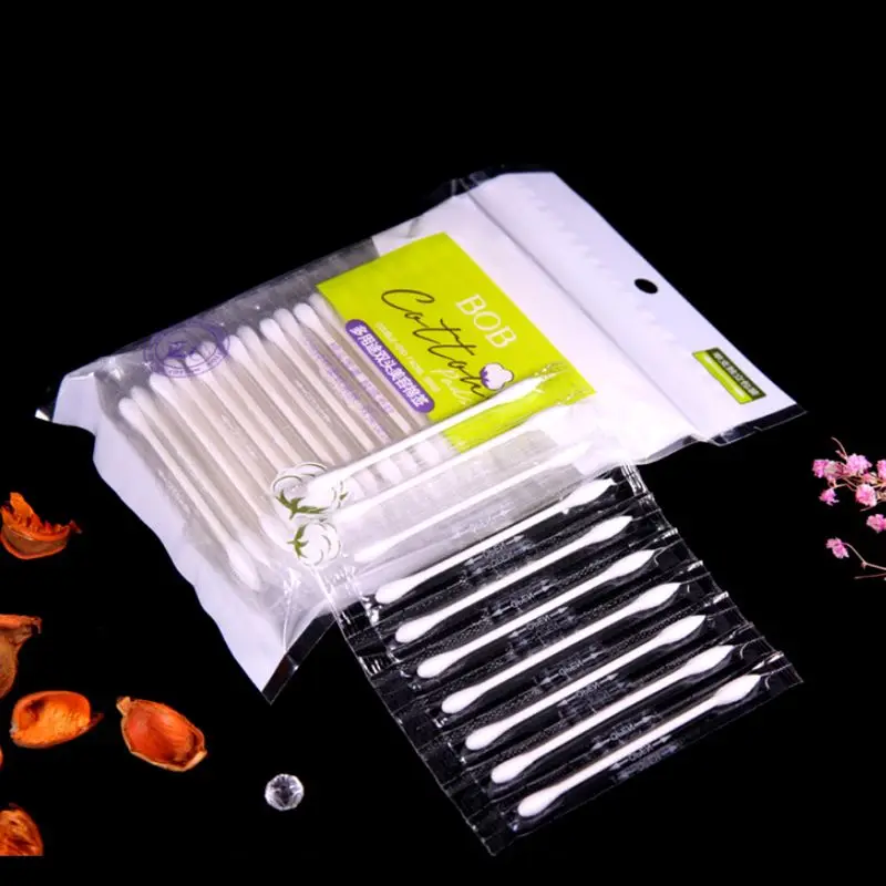 10/100pcs Disposable Double-ended Cotton Swabs Cosmetic Tools Individually Packaged For Portable Travel Hot 7.8x0.5cm
10/100pcs Disposable Double-ended Cotton Swabs Cosmetic Tools Individually Packaged For Portable Travel Hot 7.8x0.5cm