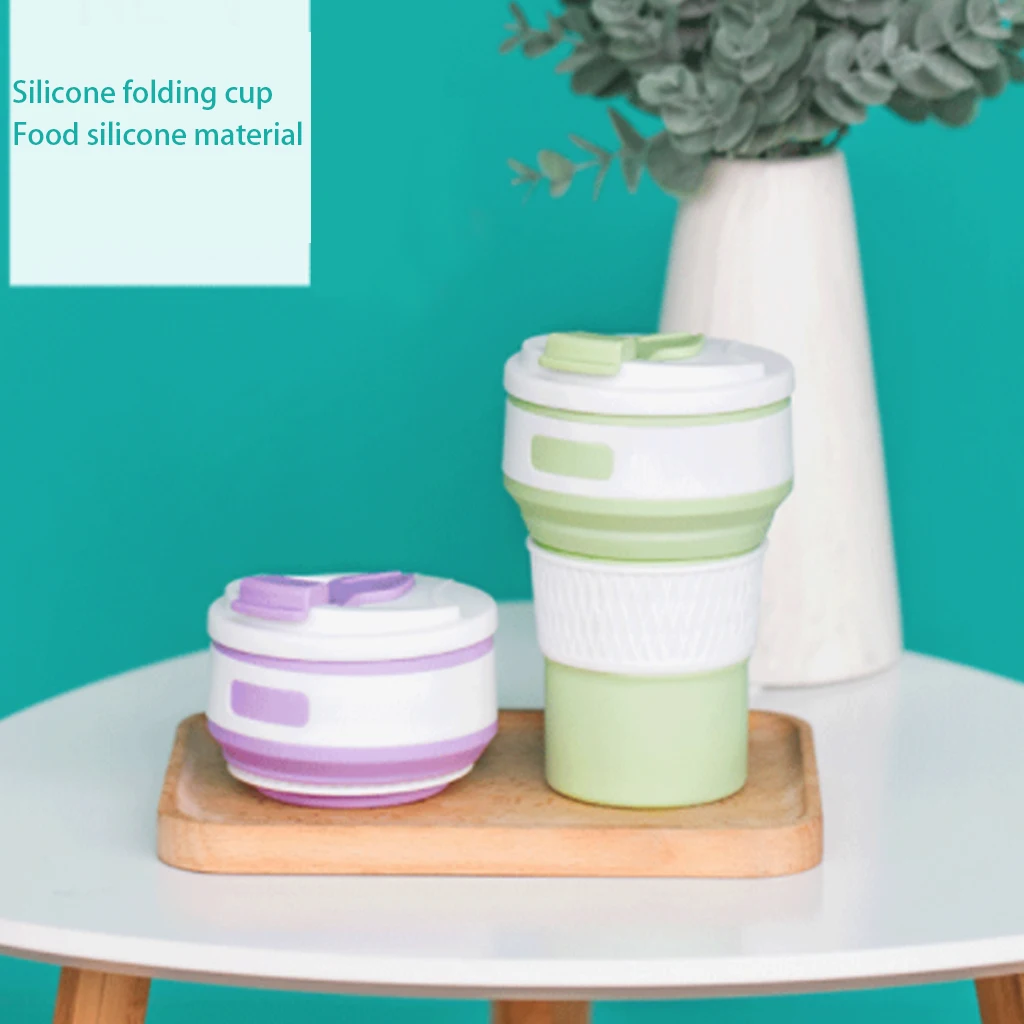 350ml coffee cup Portable Creative retractable Lid Folding silicone folding Multi-function Portable Travel hotel creative gift
350ml coffee cup Portable Creative retractable Lid Folding silicone folding Multi-function Portable Travel hotel creative gift