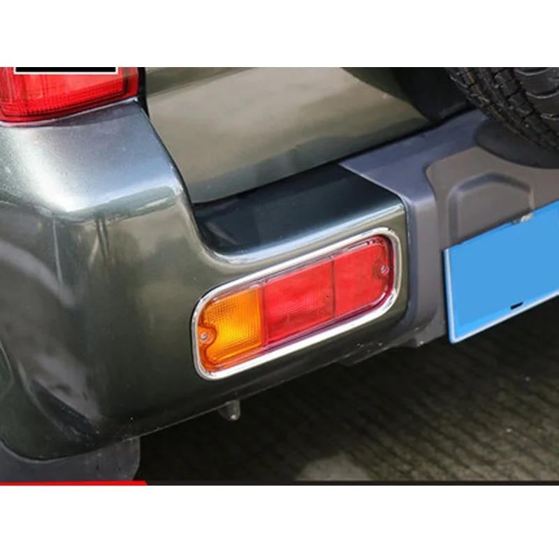 2Pcs/Lot Rear Fog Lights Frame Cover Stickers Suitable for Suzuki Jimny Car Styling Accessories
2Pcs/Lot Rear Fog Lights Frame Cover Stickers Suitable for Suzuki Jimny Car Styling Accessories