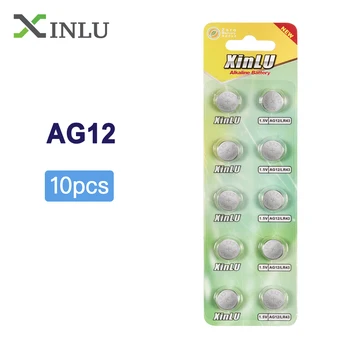 10pcs AG12 LR43 SR43 260 386 1.5V Alkaline battery Watch Coin Button cell Battery batteries,XINLU Battery
10pcs AG12 LR43 SR43 260 386 1.5V Alkaline battery Watch Coin Button cell Battery batteries,XINLU Battery
