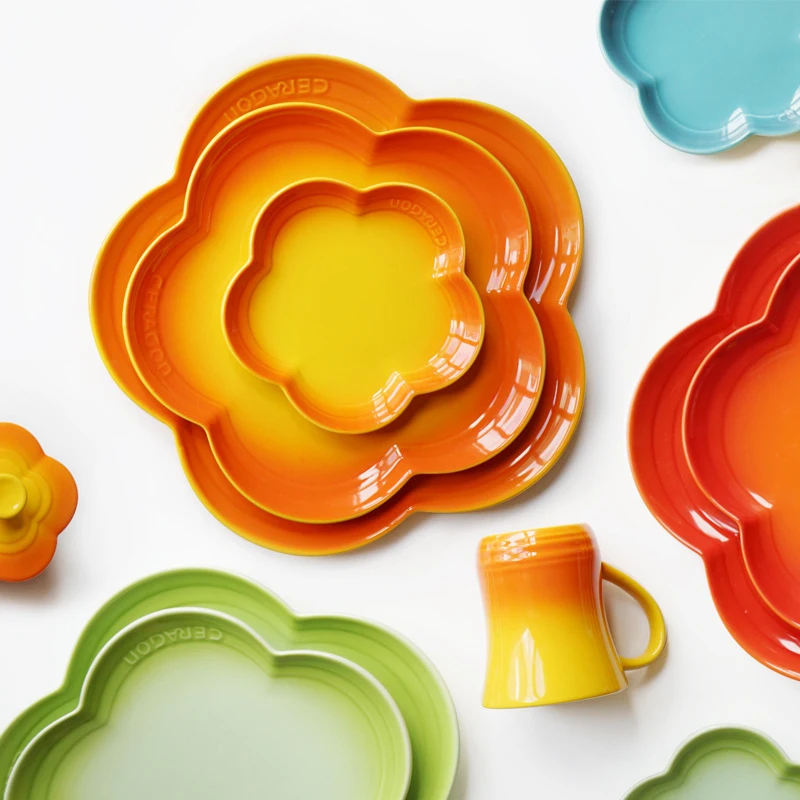 Porcelain Plate Breakfast Steak Dish Dessert Container Plate Set Soup Bowl Rice Pot Bright-Colourful Tray With Double Handles
Porcelain Plate Breakfast Steak Dish Dessert Container Plate Set Soup Bowl Rice Pot Bright-Colourful Tray With Double Handles