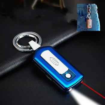 Creative laser light USB Lighter Keychain Cigarette Ignition Electronic Charging Lighting Accessories Keyring Smoker Gifts
Creative laser light USB Lighter Keychain Cigarette Ignition Electronic Charging Lighting Accessories Keyring Smoker Gifts
