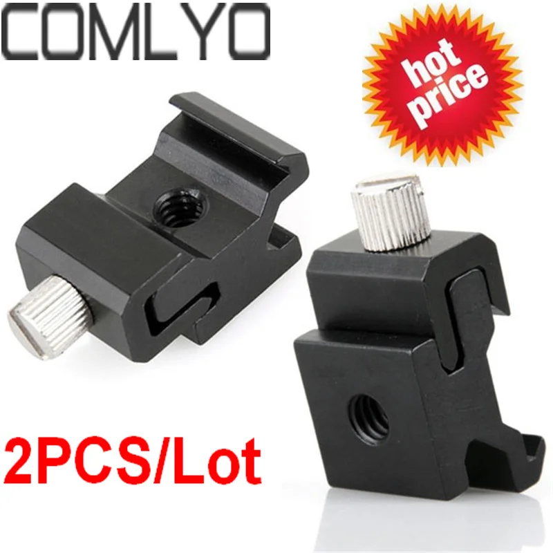 2PCS Top Sales Speedlite Cold Shoe Bracket Hotshoe Lamp Holder 1/4 Universal Screw to Flash Hot Shoe Mount Adapter
2PCS Top Sales Speedlite Cold Shoe Bracket Hotshoe Lamp Holder 1/4 Universal Screw to Flash Hot Shoe Mount Adapter