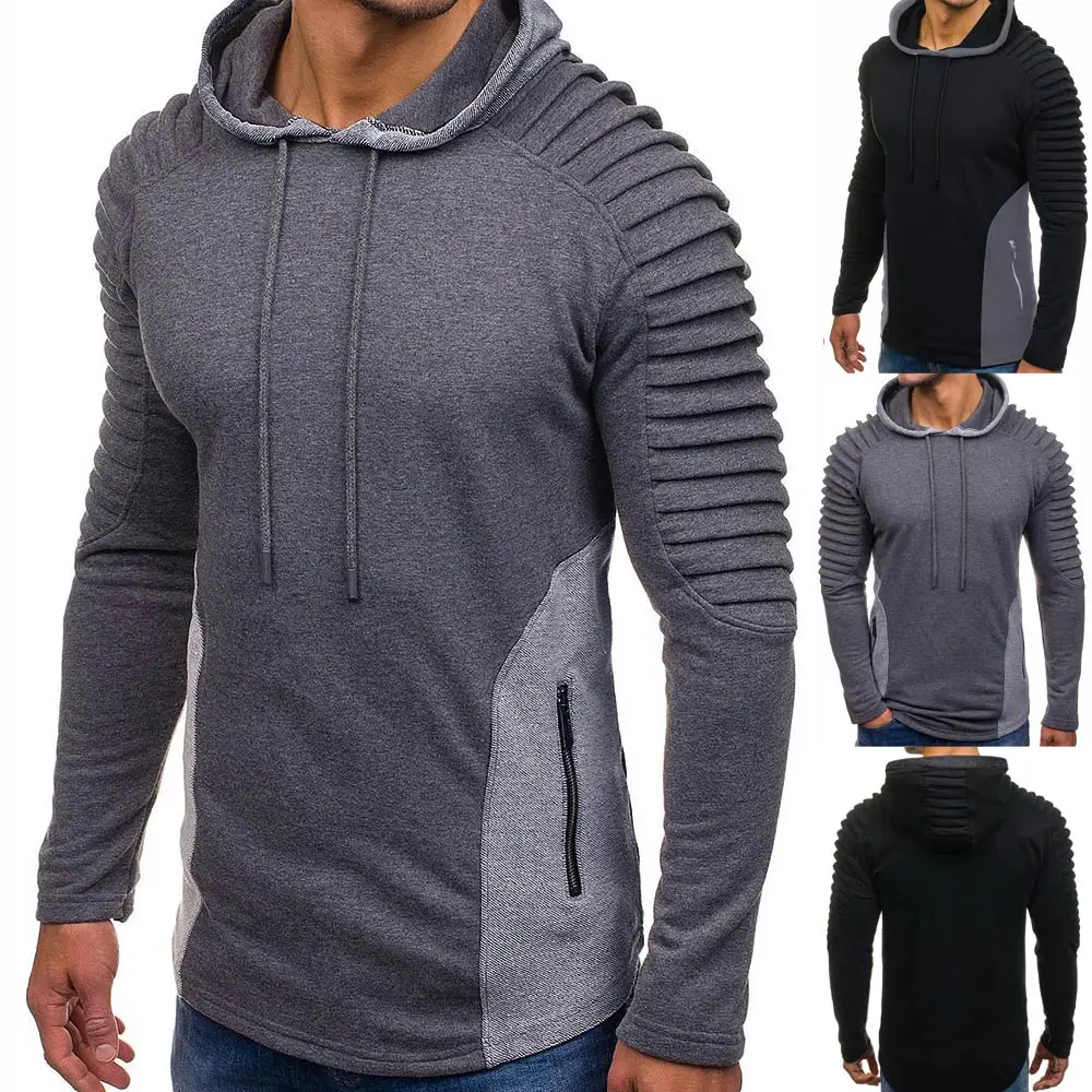 Drop Shipping Hoodie Men Long Sleeve Solid Color Hooded Sweatshirt Man Fold Hoodie Zipper Pocket Casual Sportswear Free Shipping
Drop Shipping Hoodie Men Long Sleeve Solid Color Hooded Sweatshirt Man Fold Hoodie Zipper Pocket Casual Sportswear Free Shipping