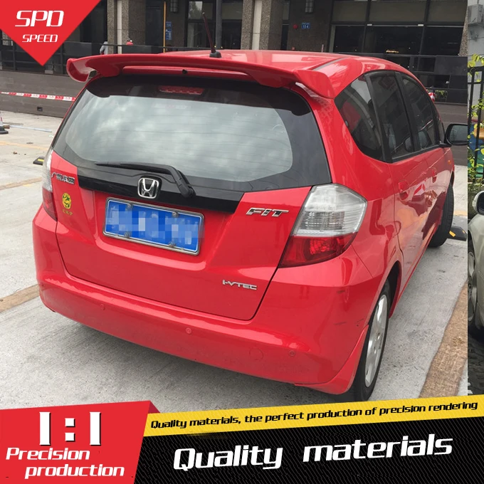 For Honda Jazz Fit Spoiler High Quality ABS Material Car Rear Wing Primer Color Rear Spoiler For Honda Fit Spoiler WX 2008-2013
For Honda Jazz Fit Spoiler High Quality ABS Material Car Rear Wing Primer Color Rear Spoiler For Honda Fit Spoiler WX 2008-2013
