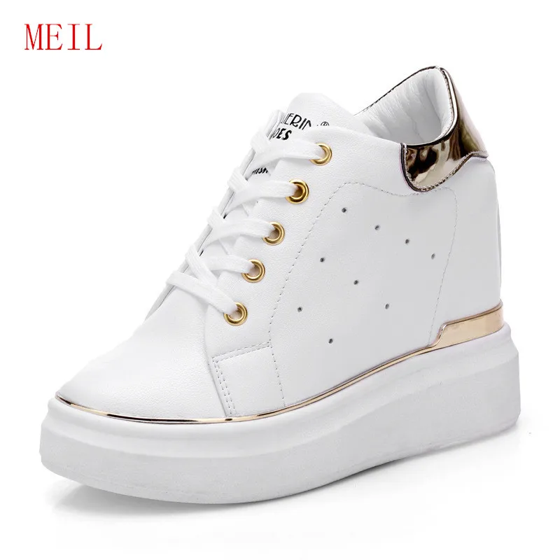 Spring 10 Cm High Heels Platform White Sneakers Women Shoes Fashion Ladies Sneakers Casual Womens Shoes Trainers Korean Shoes
Spring 10 Cm High Heels Platform White Sneakers Women Shoes Fashion Ladies Sneakers Casual Womens Shoes Trainers Korean Shoes