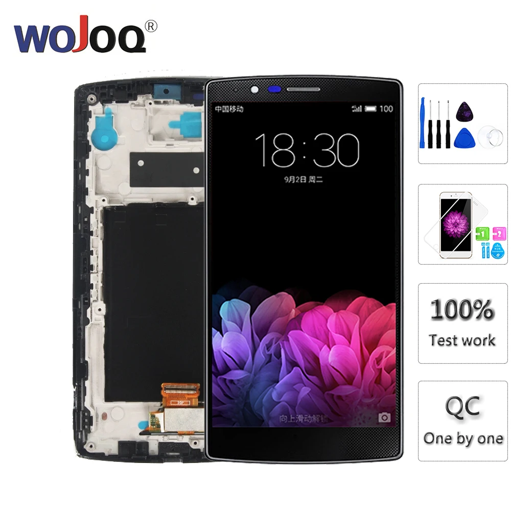 ORIGINAL LCD for LG G4 H815 H810 H811 Display Touch Screen Digitizer Assembly with Frame for LG G4 Dual H818 LCD Display
ORIGINAL LCD for LG G4 H815 H810 H811 Display Touch Screen Digitizer Assembly with Frame for LG G4 Dual H818 LCD Display