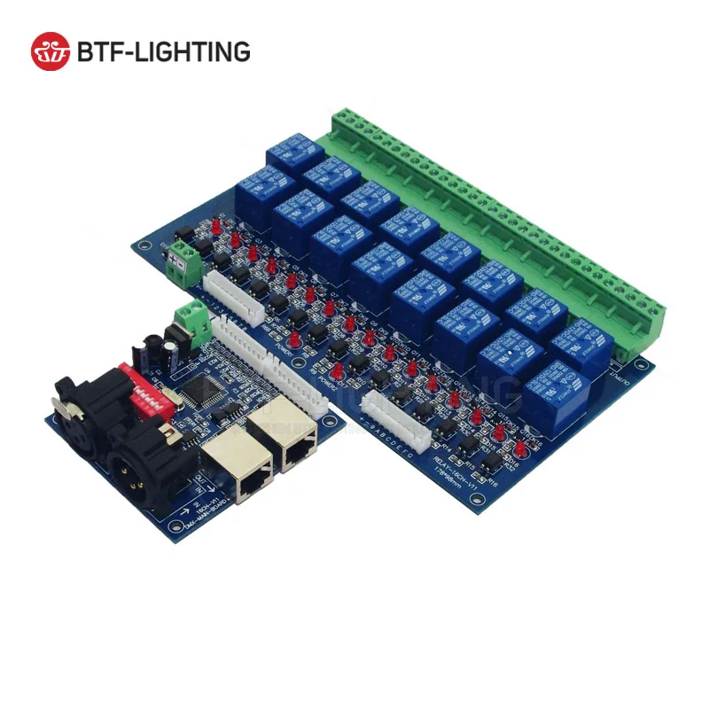 16CH Relay Switch dmx512 DMX Controller Relay Output 16way Relay Switch (max 10A) High Voltage Led Lights
16CH Relay Switch dmx512 DMX Controller Relay Output 16way Relay Switch (max 10A) High Voltage Led Lights