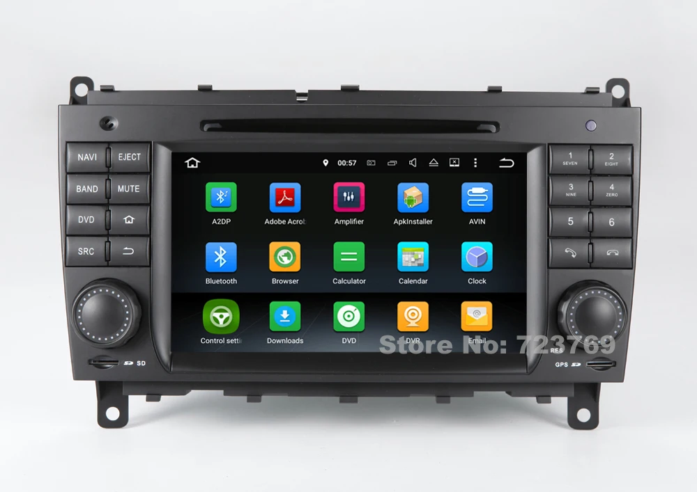 2 Гб ОЗУ Android 7 1 автомобильный DVD плеер система GPS навигации радио стерео медиа для
