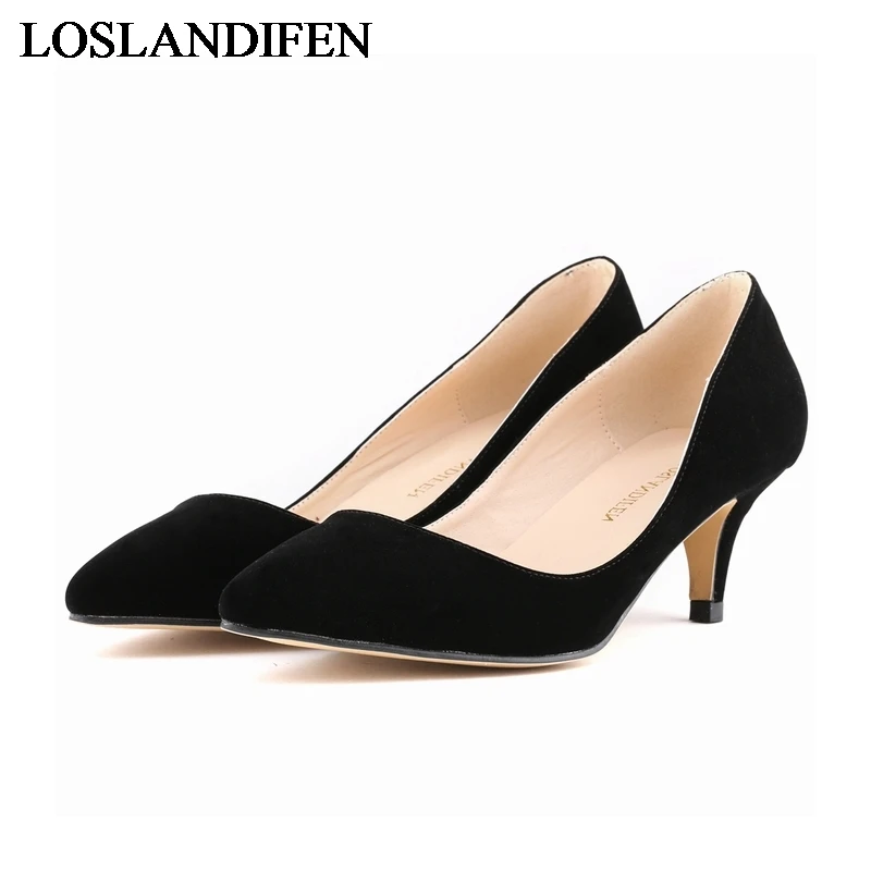 2018 New Classic Basic Fashion Woman Pumps Pointed Toes Sexy Thin High Heels Brown Black Party Dress Flock Shoes NLK-C0027
2018 New Classic Basic Fashion Woman Pumps Pointed Toes Sexy Thin High Heels Brown Black Party Dress Flock Shoes NLK-C0027