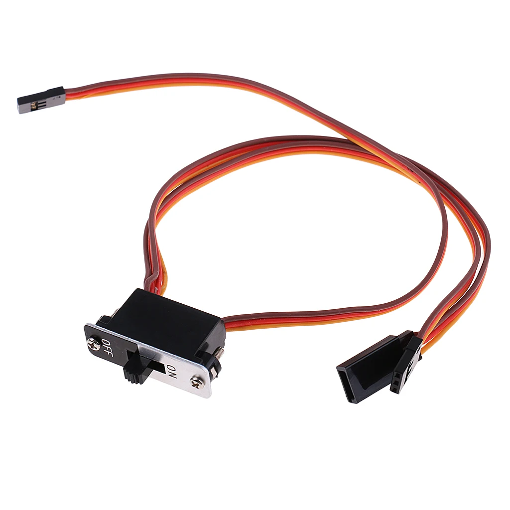 JR 3 Way Connector Plug Cable Wire Harness High Quality On/Off Power Switch for RC Car Wire Harness Cable Accs