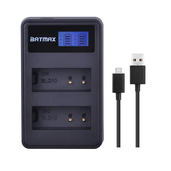 Batmax DMW-BLG10 DMW BLG10 DMWBLE9 LCD USB Dual Charger for Panasonic BLG10E BLG10GK BLG10 DMC-GF6 DMC-GX7 GF6 GX7
Batmax DMW-BLG10 DMW BLG10 DMWBLE9 LCD USB Dual Charger for Panasonic BLG10E BLG10GK BLG10 DMC-GF6 DMC-GX7 GF6 GX7