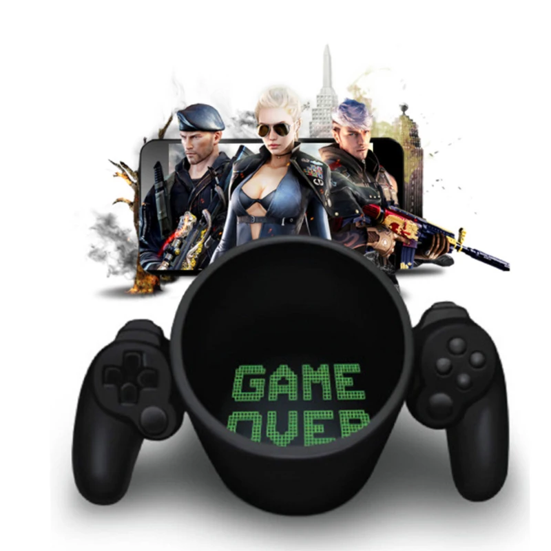 Ceramic Gamepad Mug Retro Game Over Controller Coffee Milk Mug Gaming Style Office Coffee Mug Drinkware cup Gift Free shipping
Ceramic Gamepad Mug Retro Game Over Controller Coffee Milk Mug Gaming Style Office Coffee Mug Drinkware cup Gift Free shipping