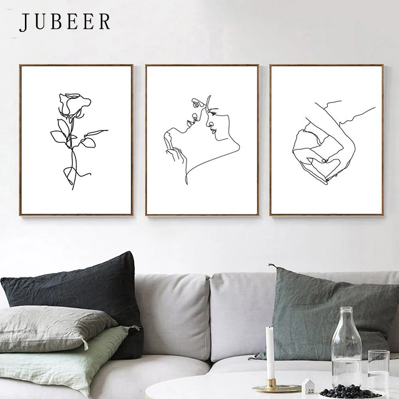 Love Posters and Prints Couple Art Set Of 3 Pictures Hand Heart Girl Room Decor Woman Poster Line Drawing Female Romantic Art
Love Posters and Prints Couple Art Set Of 3 Pictures Hand Heart Girl Room Decor Woman Poster Line Drawing Female Romantic Art
