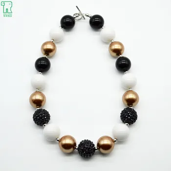 Girls Chunky Collar Necklace 2020 New Gold White and Black Bubblegum Beads Chokers Vintage Jewelry Kids Chunky Collar Necklace
Girls Chunky Collar Necklace 2020 New Gold White and Black Bubblegum Beads Chokers Vintage Jewelry Kids Chunky Collar Necklace