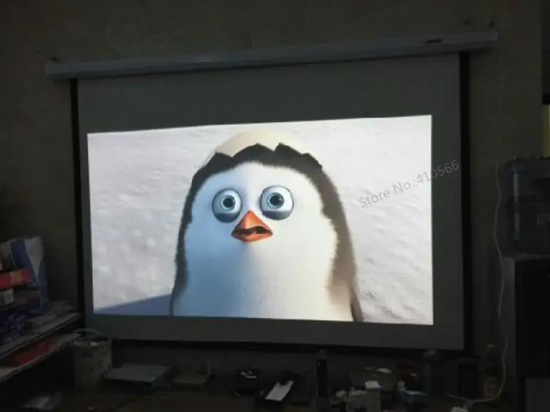 120 Inch 4 to 3 motorized screen pic 10