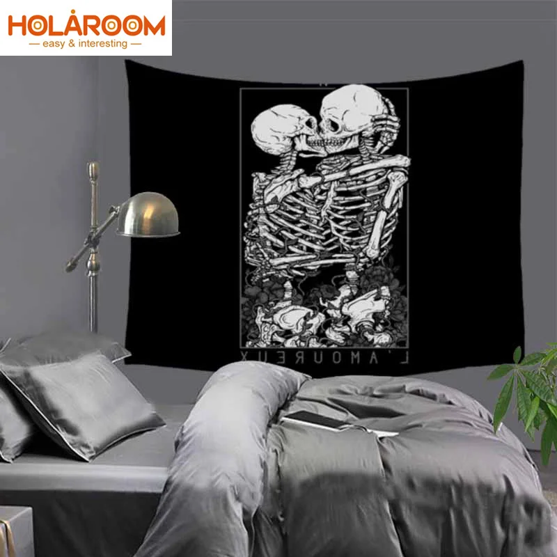 Sugar skull Tapestry Printed hippie Carpet Tapestry Home Decoration Wall Hanging 2 Sizes Yoga Mat Blanket Tapestry tapiz pared
Sugar skull Tapestry Printed hippie Carpet Tapestry Home Decoration Wall Hanging 2 Sizes Yoga Mat Blanket Tapestry tapiz pared