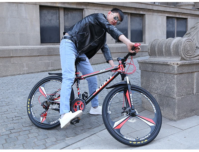 Top Mountain Sports Bicycle 21 Speed 24 Inch One Wheel Shock Absorber Male and Female Adult Mountain Bike 8 Top Mountain Sports Bicycle 21 Speed 24 Inch One Wheel Shock Absorber Male and Female Adult Mountain Bike 8