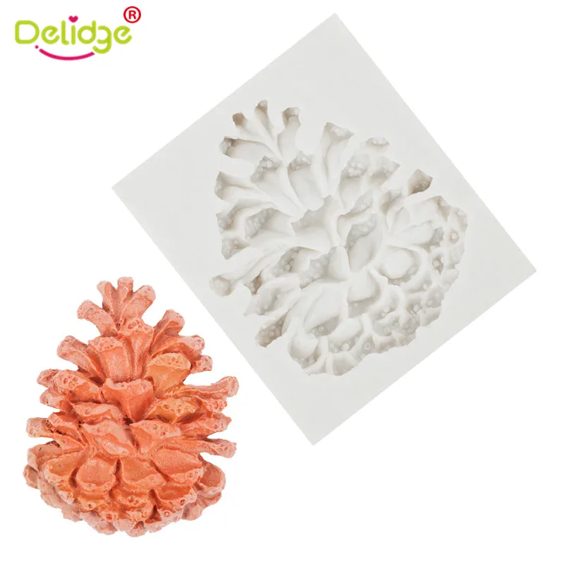 Delidge 1PC 3D Pine Cones Silicone Fondant Mold Baking Mould Cake Border Cake Decorating Tools Nut Sugarcraft Chocolate Mold
Delidge 1PC 3D Pine Cones Silicone Fondant Mold Baking Mould Cake Border Cake Decorating Tools Nut Sugarcraft Chocolate Mold