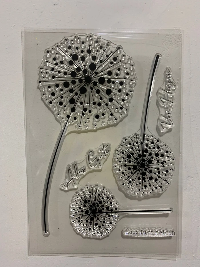 Dandelion Transparent Clear Silicone Stamp/Seal for DIY scrapbooking/photo album Decorative clear stamp w889
Dandelion Transparent Clear Silicone Stamp/Seal for DIY scrapbooking/photo album Decorative clear stamp w889