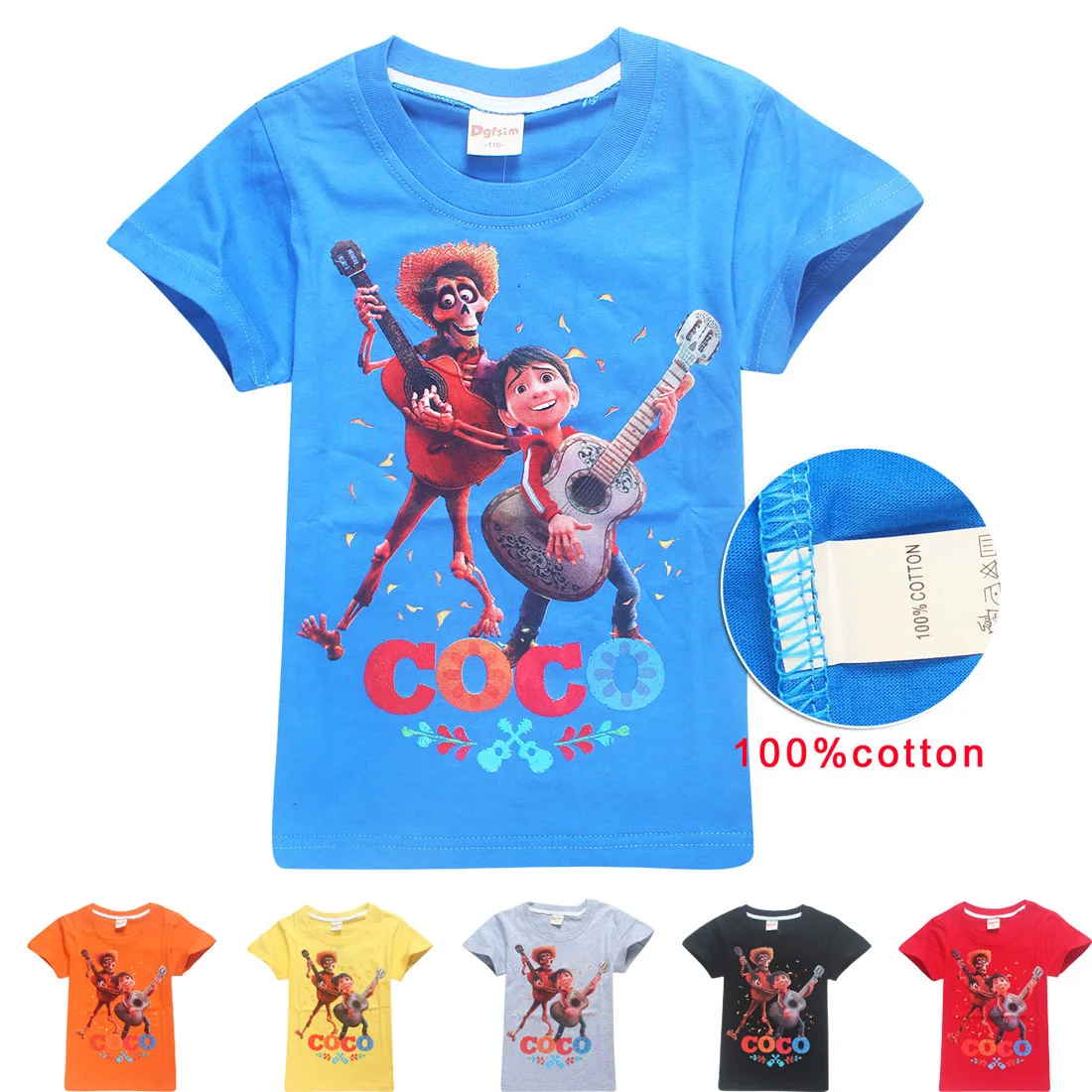 2018 New Children's Wear 100% Cotton tshirt summer COCO children T-shirts Baby Boys and Girls Short Sleeve Top tee Clothes
2018 New Children's Wear 100% Cotton tshirt summer COCO children T-shirts Baby Boys and Girls Short Sleeve Top tee Clothes