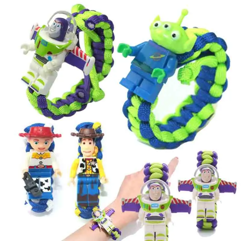 Toy Story 4 Buzz Lightyear Bracelet Avengers Endgame Iron Man Captain America Building Block Bracelet Actiefiguren Kinderen Gift
Toy Story 4 Buzz Lightyear Bracelet Avengers Endgame Iron Man Captain America Building Block Bracelet Actiefiguren Kinderen Gift