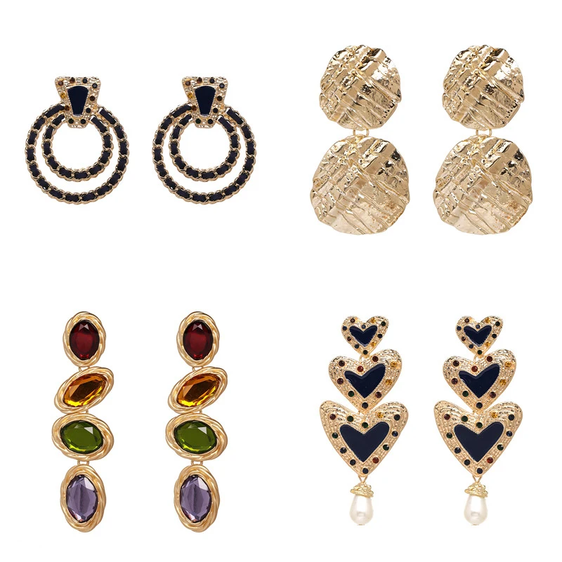 JURAN ZA Large Long Statement Earrings For Women Fashion Party Drop Dangle Earrings Wedding Gift Vintage Jewelry Hot Sale
JURAN ZA Large Long Statement Earrings For Women Fashion Party Drop Dangle Earrings Wedding Gift Vintage Jewelry Hot Sale