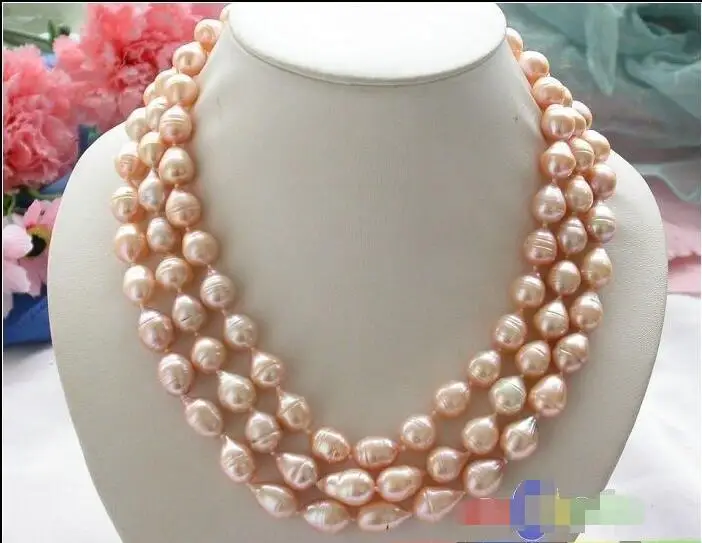 FREE SHIPPING HOT sell new Style >>>> 3row 16mm pink drop baroque freshwater pearl necklace shell flower
FREE SHIPPING HOT sell new Style >>>> 3row 16mm pink drop baroque freshwater pearl necklace shell flower